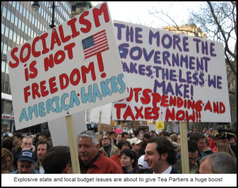 Tea Party Photo of Tea Party protest