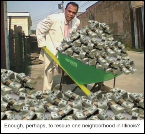 Enough, perhaps, to rescue one neighborhood in Illinois?