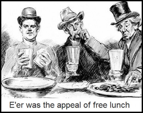 E'er was the appeal of free lunch