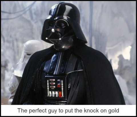 The perfect guy to put the knock on gold
