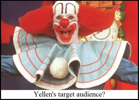 Yellen's target audience