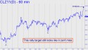December Crude (CLZ11) price chart with targets